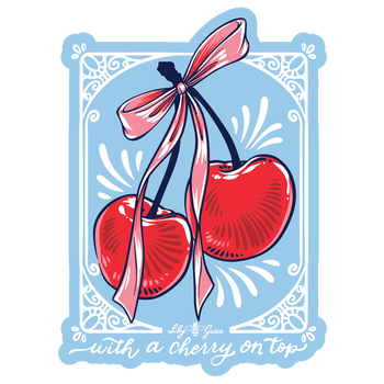 Cherry On Top Decal - 22118